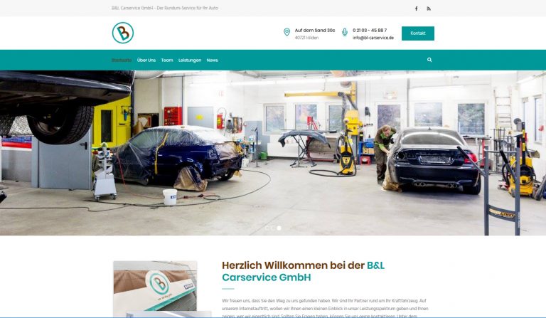 Relaunch Unserer Website – B&L Carservice – Ihr KFZ Meisterbetrieb In ...